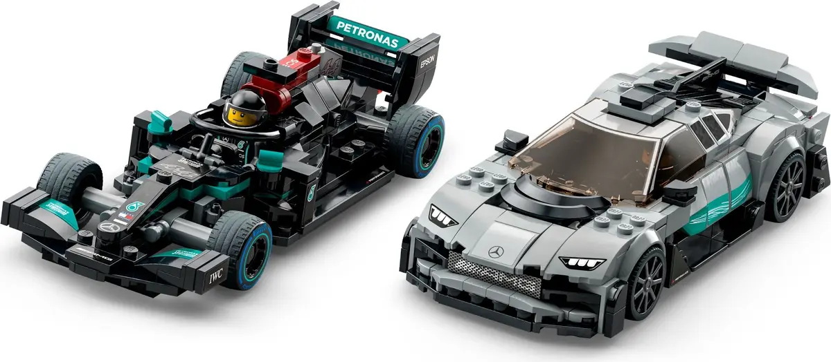 LEGO Speed Champions 76909 Mercedes-AMG F1 W12 E Performance & Mercedes-AMG Project One set, image 10
