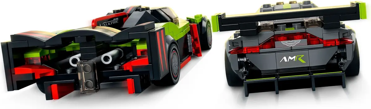 LEGO Speed Champions 76910 Aston Martin Valkyrie AMR Pro and Aston Martin Vantage GT3 set, image 7