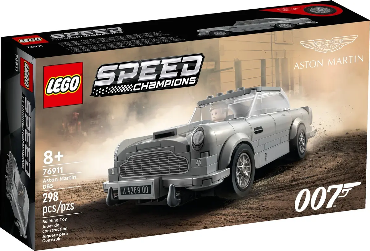 LEGO Speed Champions 76911 007 Aston Martin DB5 set, image 2