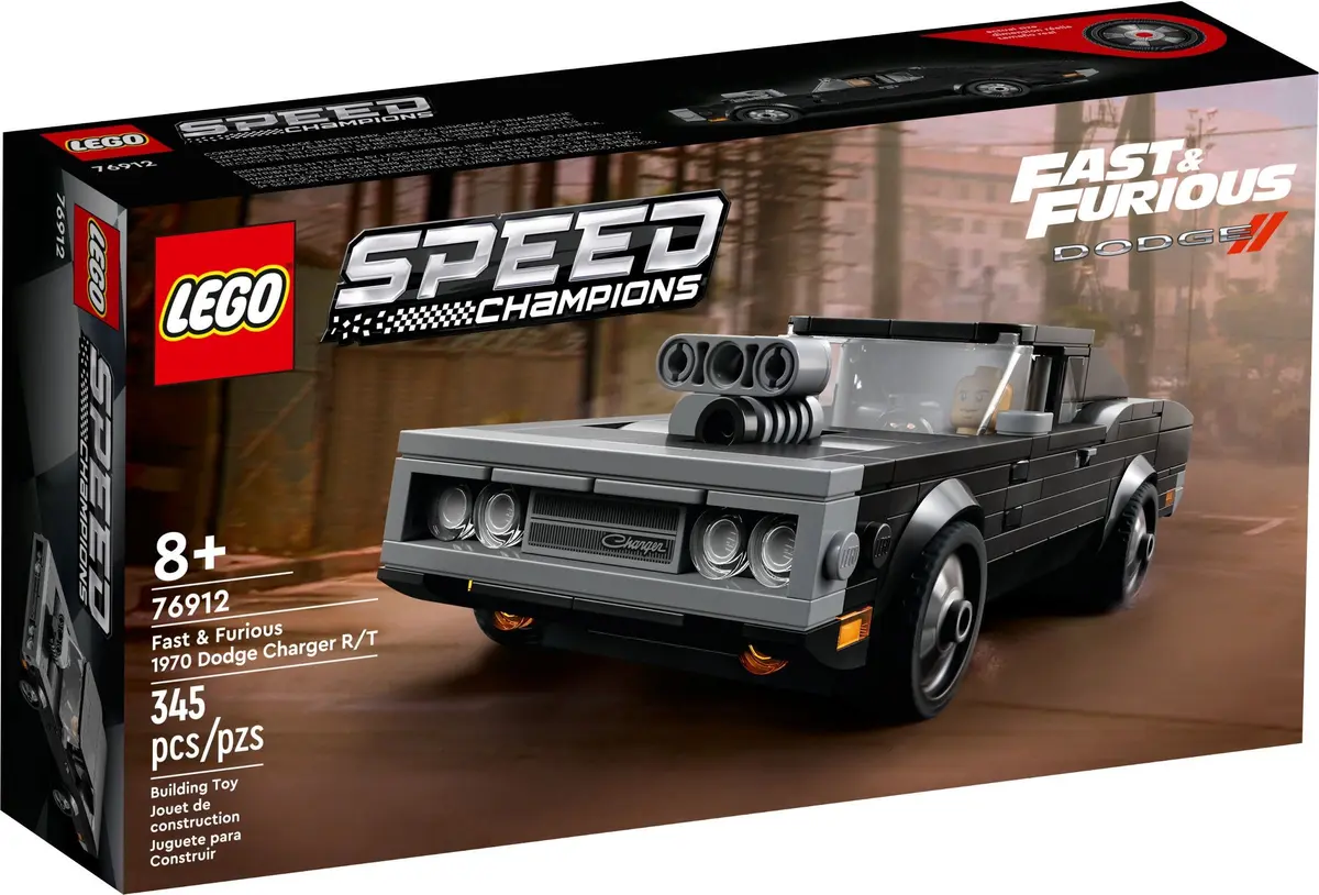 LEGO Speed Champions 76912 Fast & Furious 1970 Dodge Charger R/T set, image 2