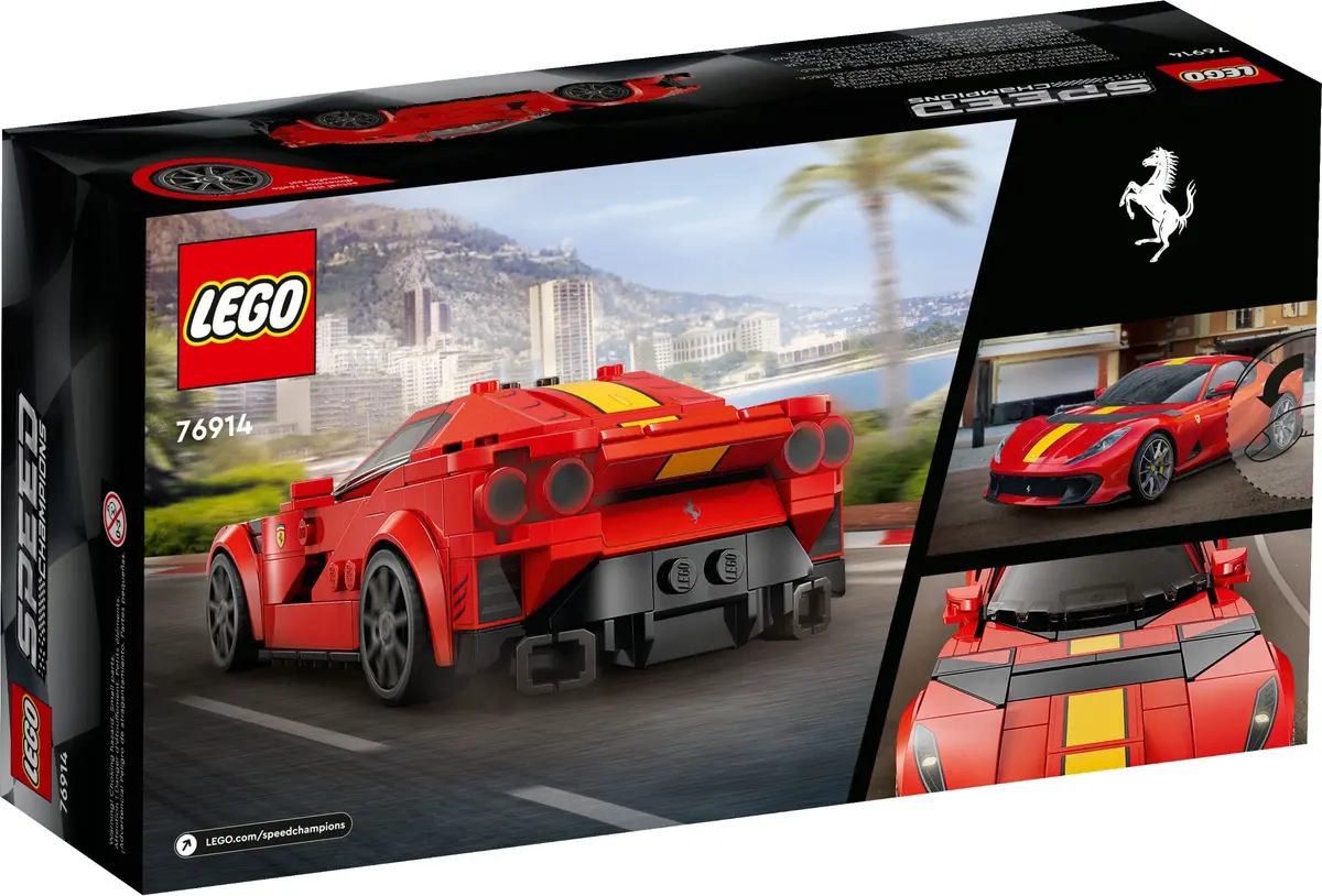 LEGO Speed Champions 76914 Ferrari 812 Competizione set, image 7