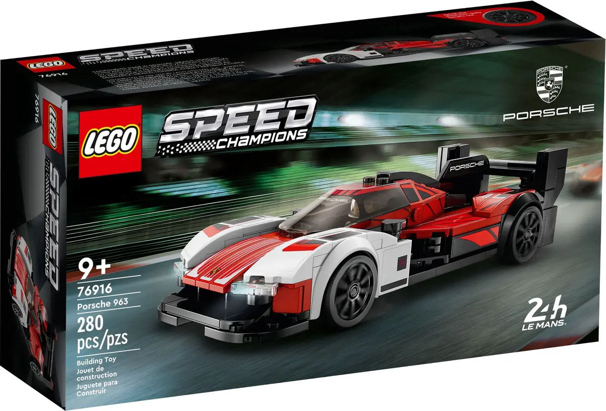 LEGO Speed Champions 76916 Porsche 963 set, image 2