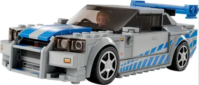 LEGO Speed Champions 76917 2 Fast 2 Furious Nissan Skyline GT-R (R34) set