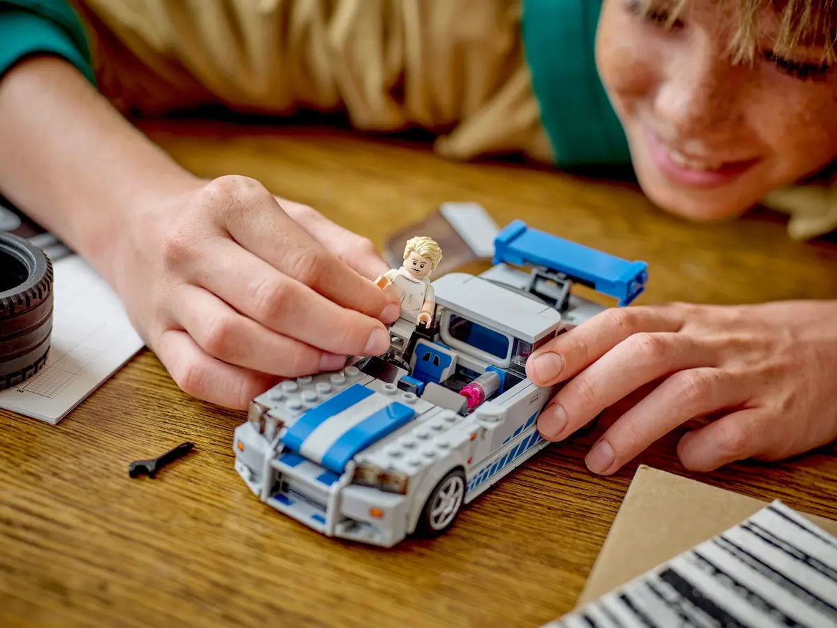 LEGO Speed Champions 76917 2 Fast 2 Furious Nissan Skyline GT-R (R34) set, image 9