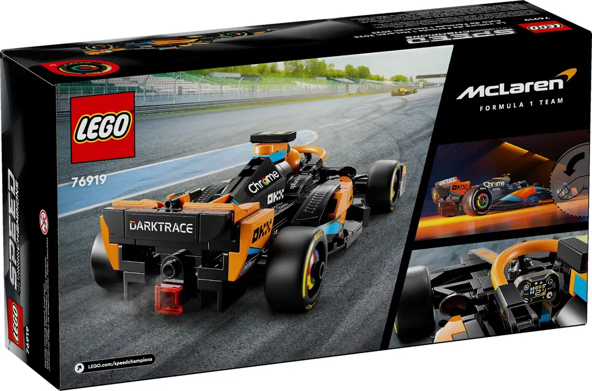 LEGO Speed Champions 76919 2023 McLaren Formula 1 Car set, image 7