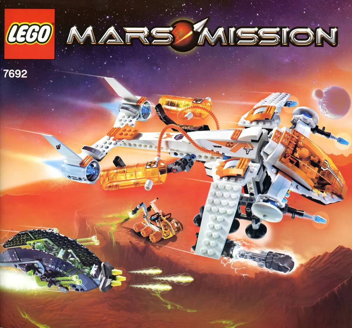 LEGO Space 7692 MX-71 Recon Dropship set