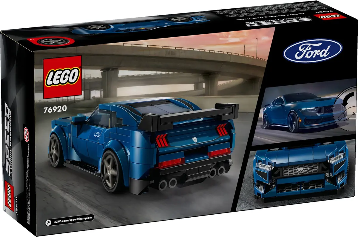 LEGO Speed Champions 76920 Ford Mustang Dark Horse set, image 3