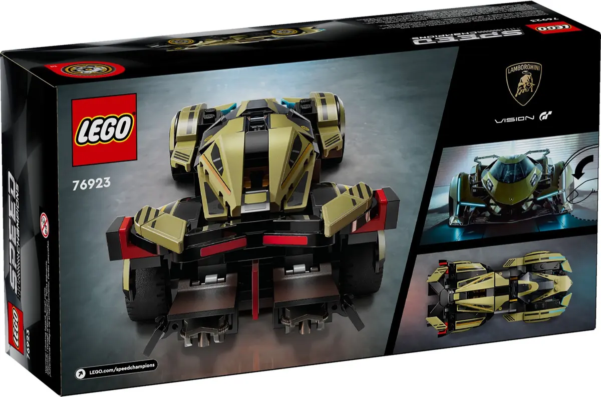 LEGO Speed Champions 76923 Lamborghini Lambo V12 Vision Gran Turismo set, image 6
