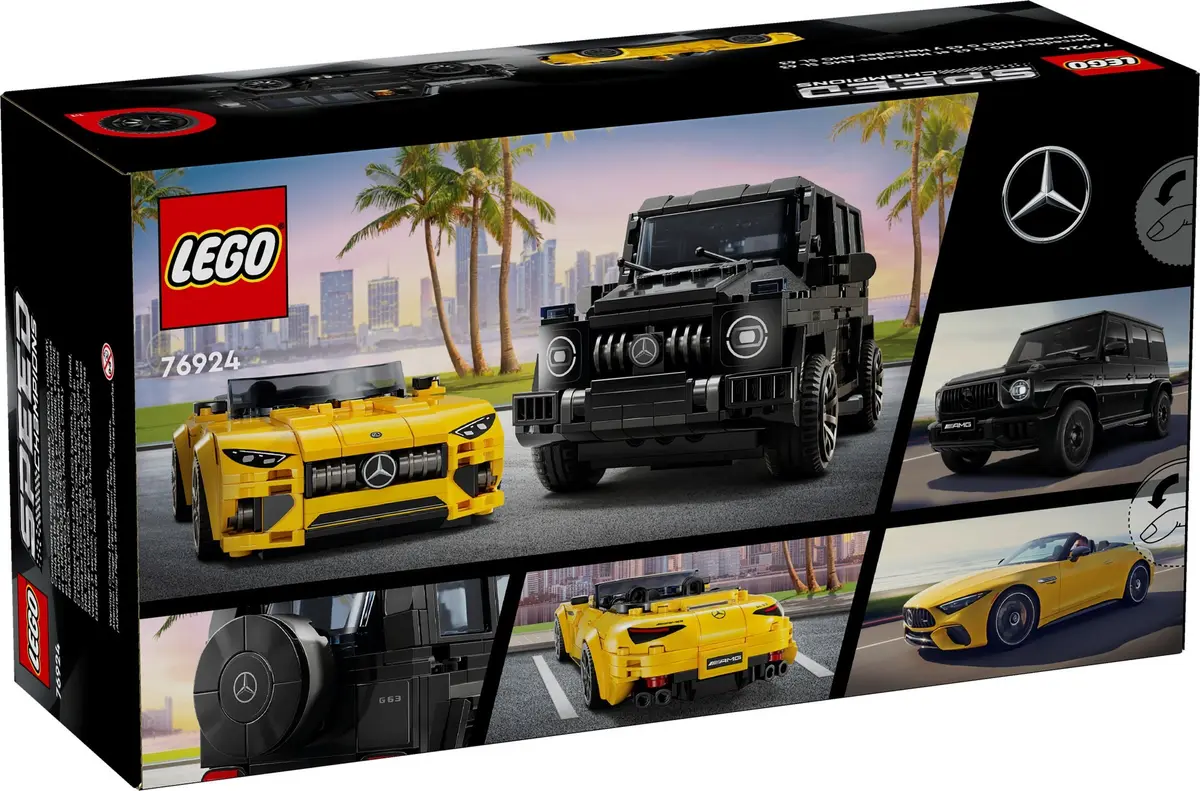 LEGO Speed Champions 76924 Mercedes-AMG G 63 & Mercedes-AMG SL 63 set, image 6