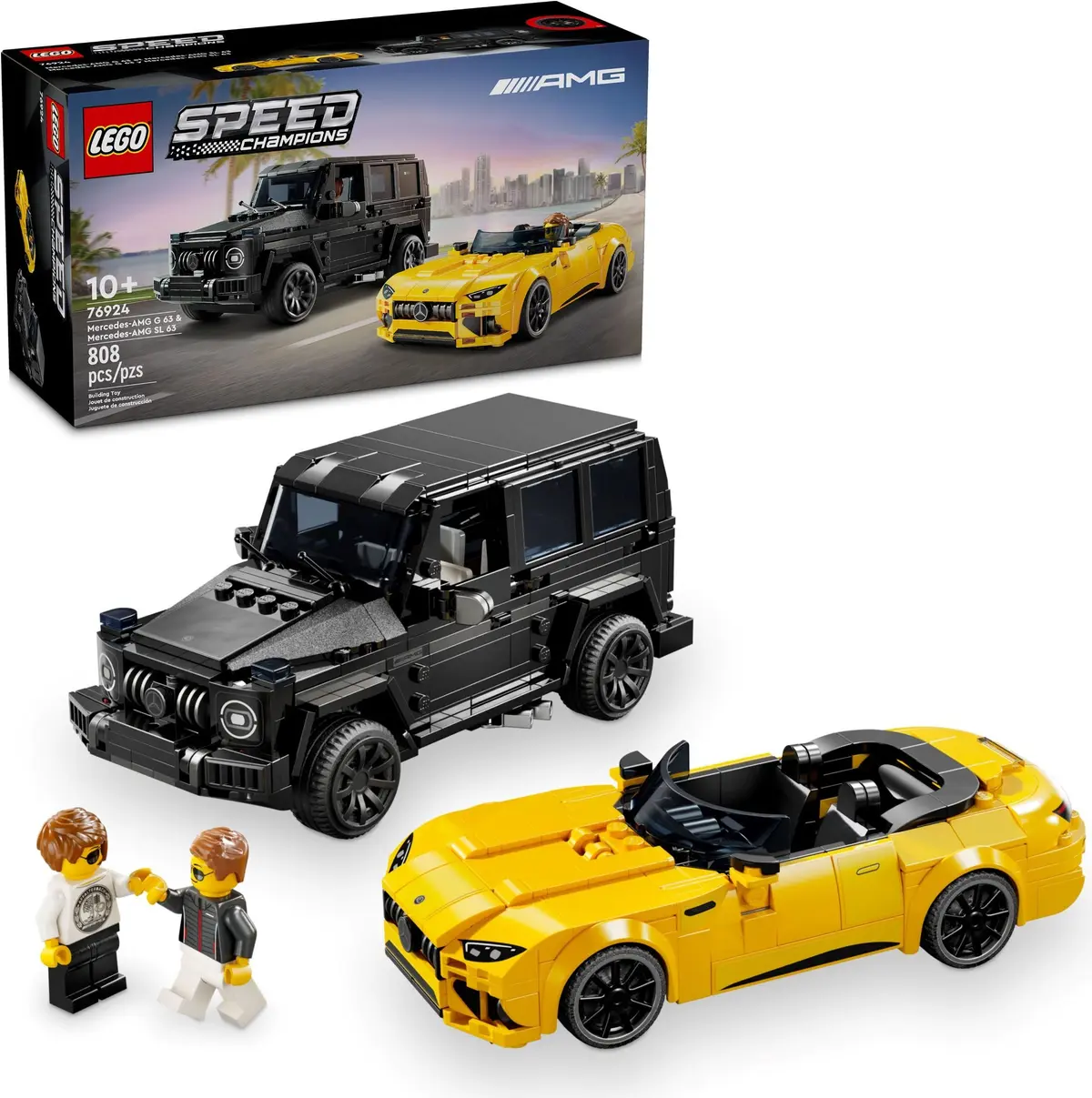 LEGO Speed Champions 76924 Mercedes-AMG G 63 & Mercedes-AMG SL 63 set, image 7