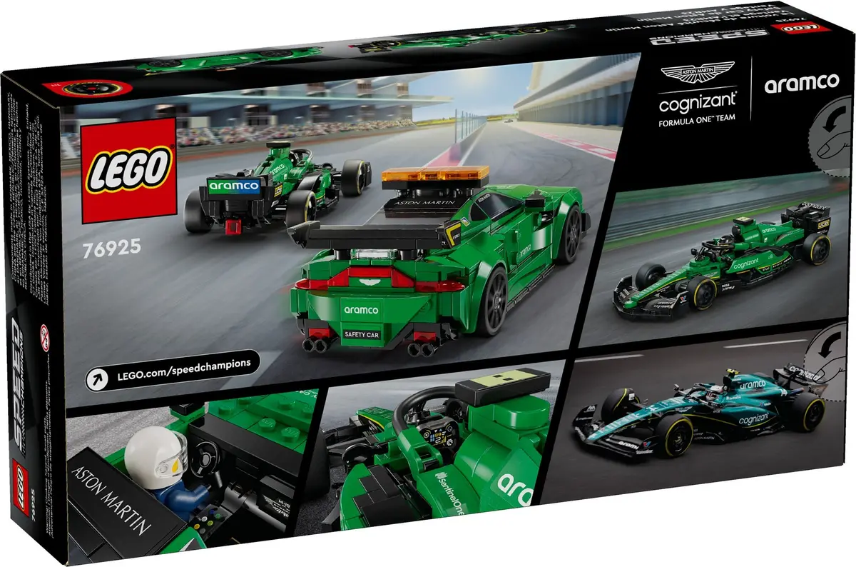 LEGO Speed Champions 76925 Aston Martin Vantage Safety Car & AMR23 set, image 7