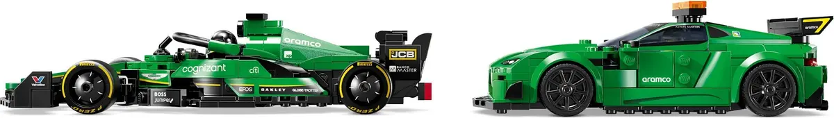 LEGO Speed Champions 76925 Aston Martin Vantage Safety Car & AMR23 set, image 2
