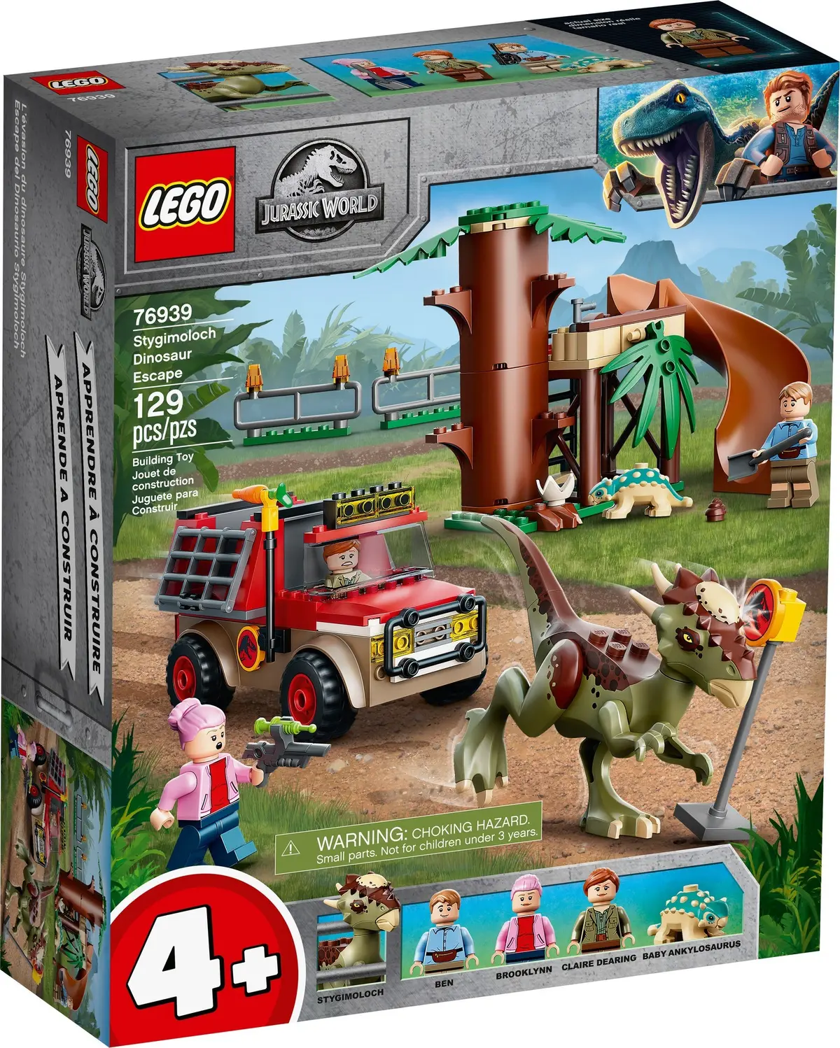 LEGO Jurassic World 76939 Stygimoloch Dinosaur Escape set, image 2