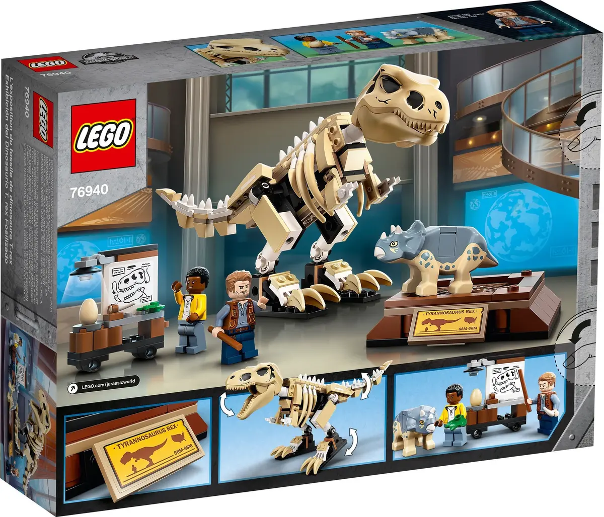 LEGO Jurassic World 76940 T. rex Dinosaur Fossil Exhibition set, image 13