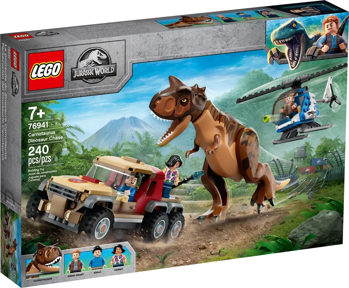 LEGO Jurassic World 76941 Carnotaurus Dinosaur Chase set, image 2