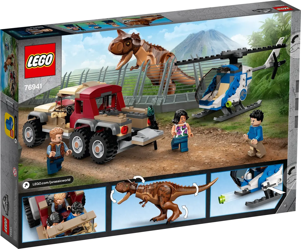 LEGO Jurassic World 76941 Carnotaurus Dinosaur Chase set, image 11