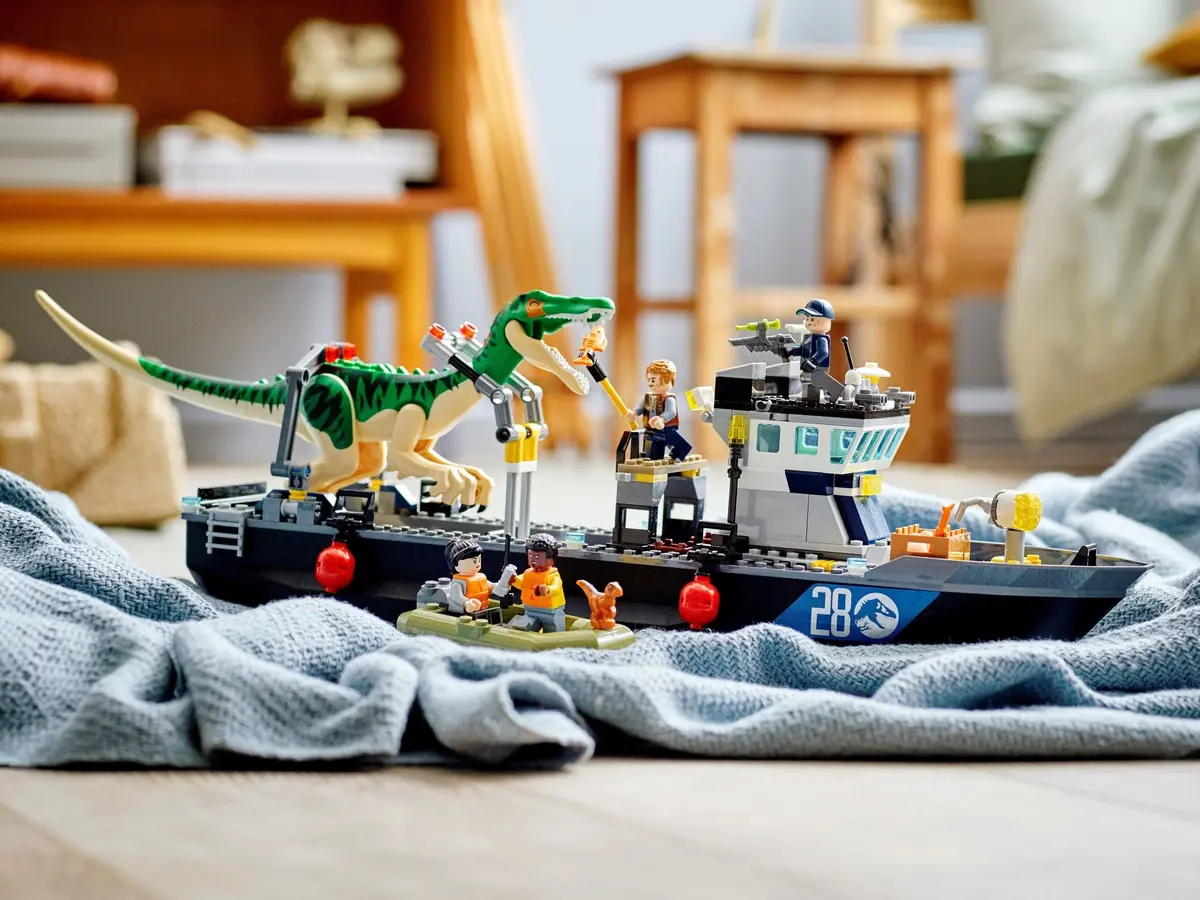 LEGO Jurassic World 76942 Baryonyx Dinosaur Boat Escape set, image 7
