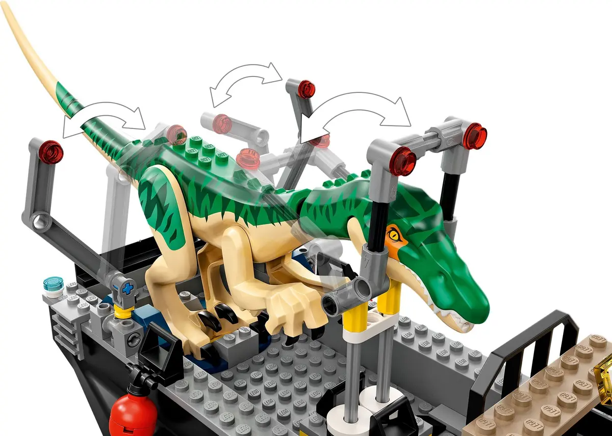 LEGO Jurassic World 76942 Baryonyx Dinosaur Boat Escape set, image 13