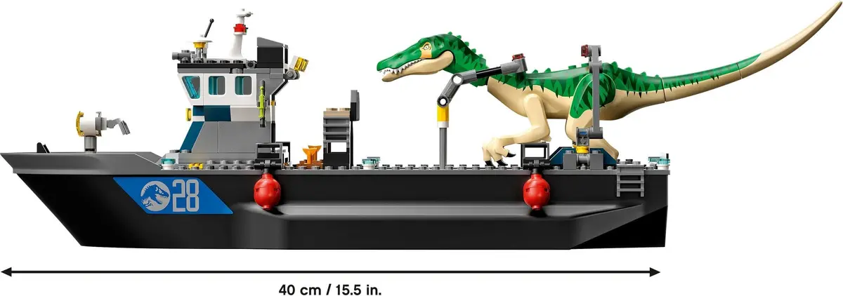 LEGO Jurassic World 76942 Baryonyx Dinosaur Boat Escape set, image 3