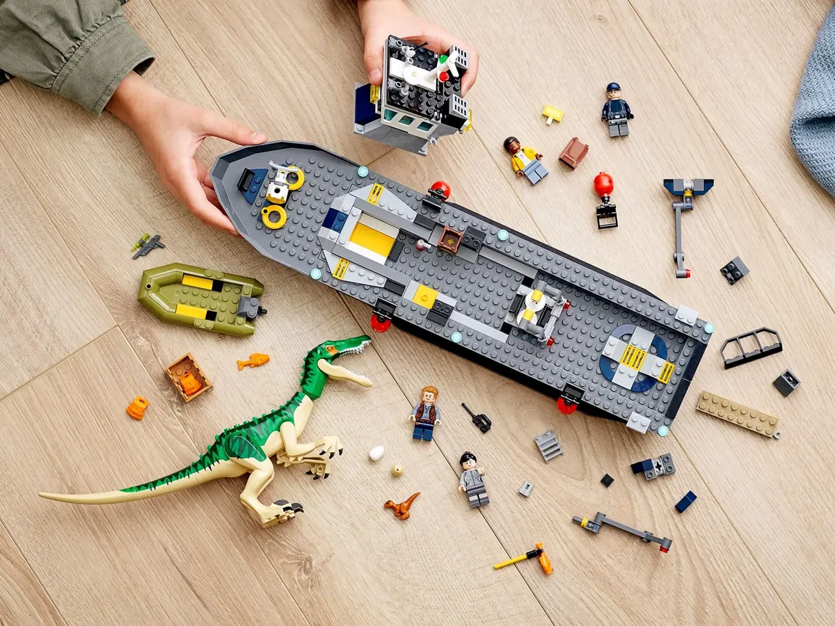 LEGO Jurassic World 76942 Baryonyx Dinosaur Boat Escape set, image 5