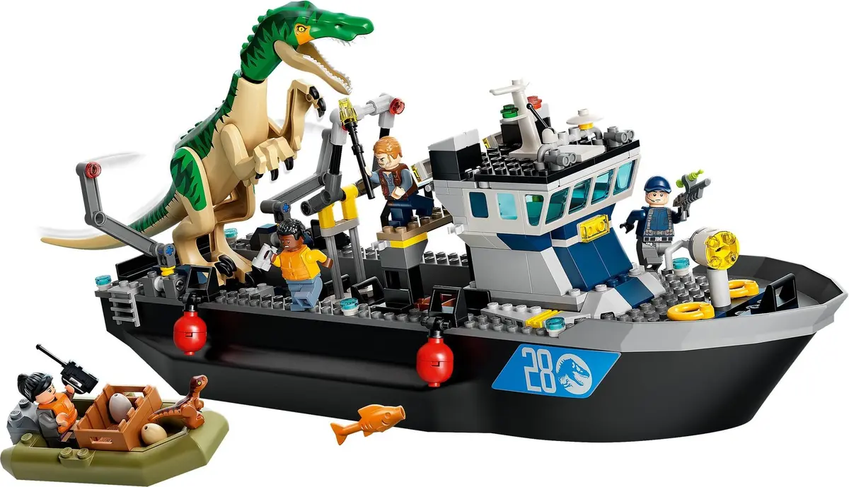 LEGO Jurassic World 76942 Baryonyx Dinosaur Boat Escape set, image 9
