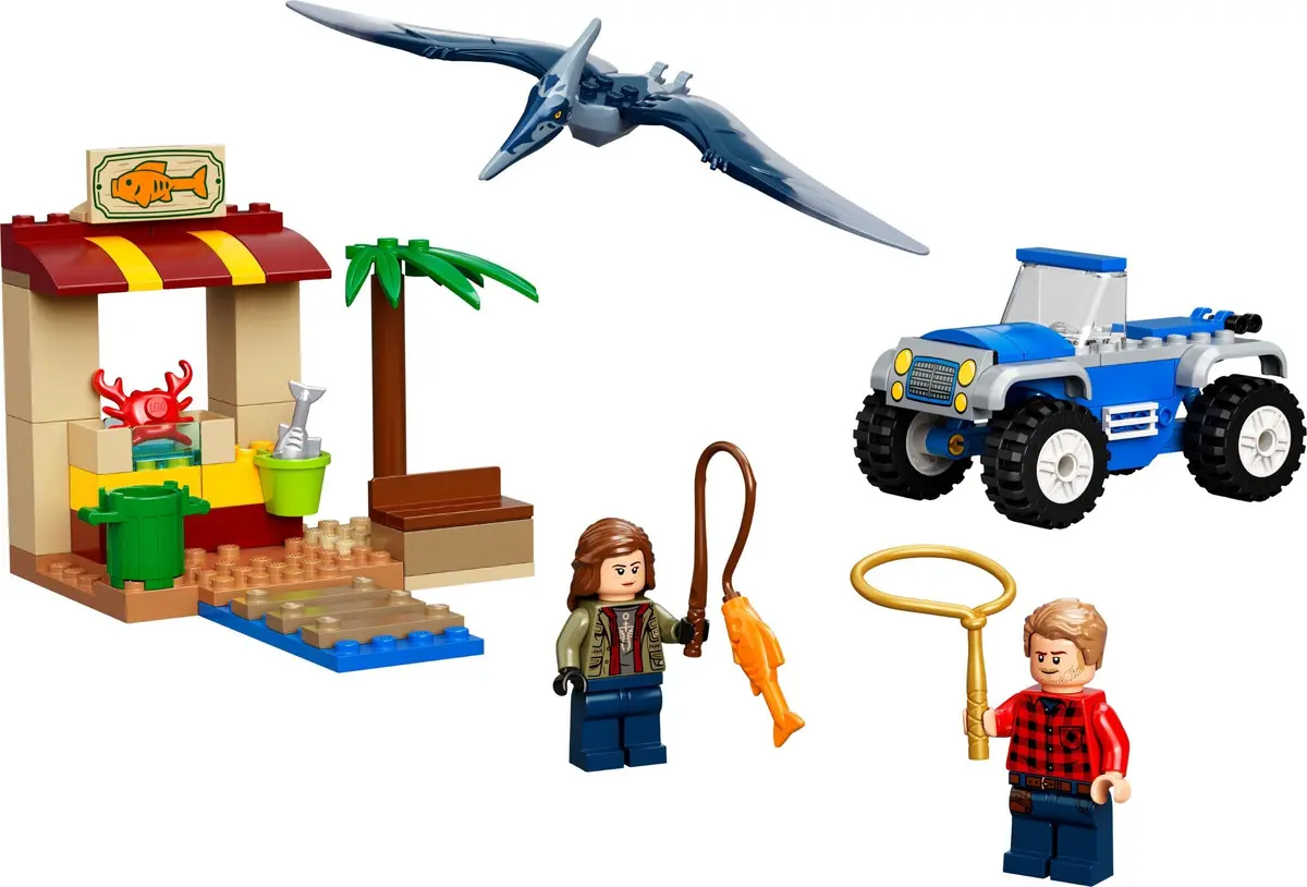 LEGO Jurassic World 76943 Pteranodon Chase set