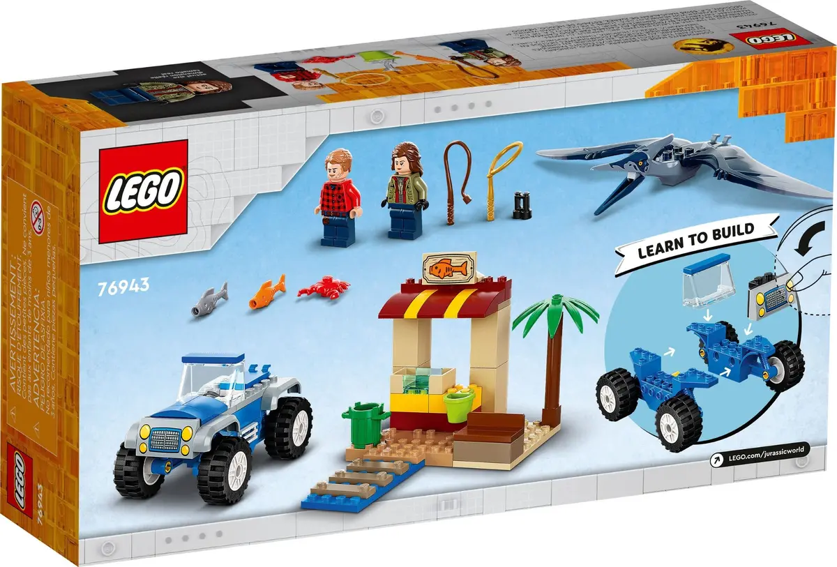 LEGO Jurassic World 76943 Pteranodon Chase set, image 6