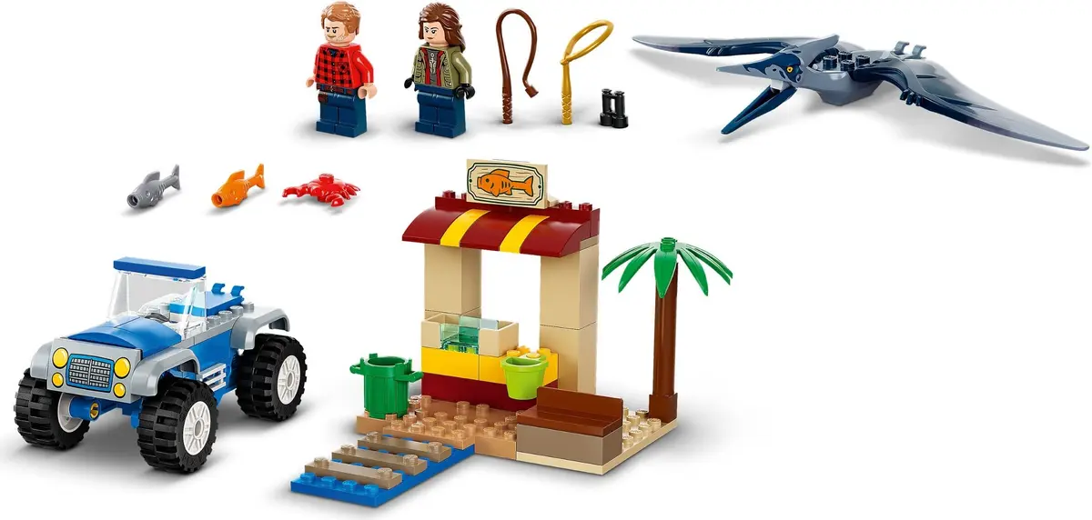 LEGO Jurassic World 76943 Pteranodon Chase set, image 3