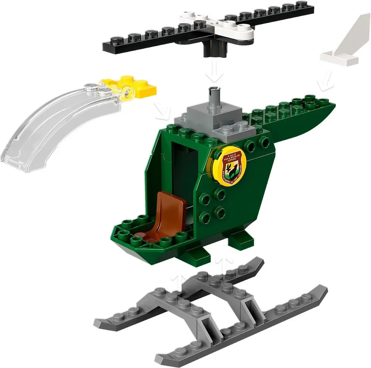 LEGO Jurassic World 76944 T. rex Dinosaur Breakout set, image 6