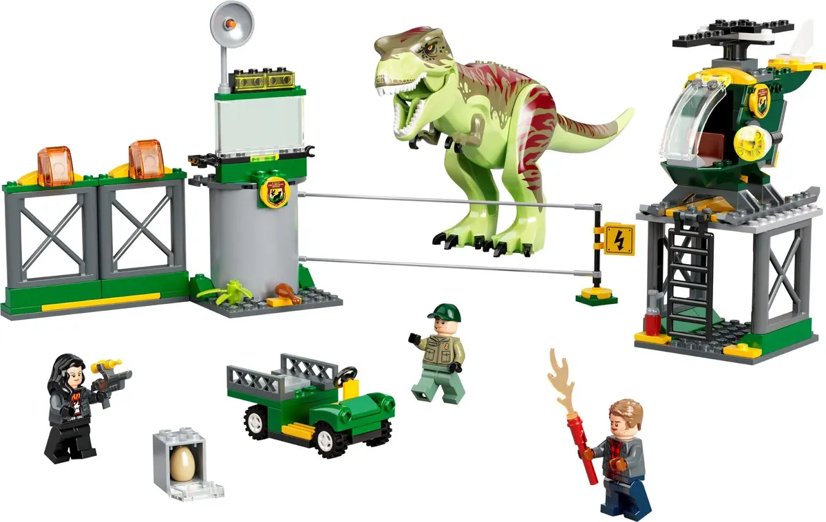 LEGO Jurassic World 76944 T. rex Dinosaur Breakout set