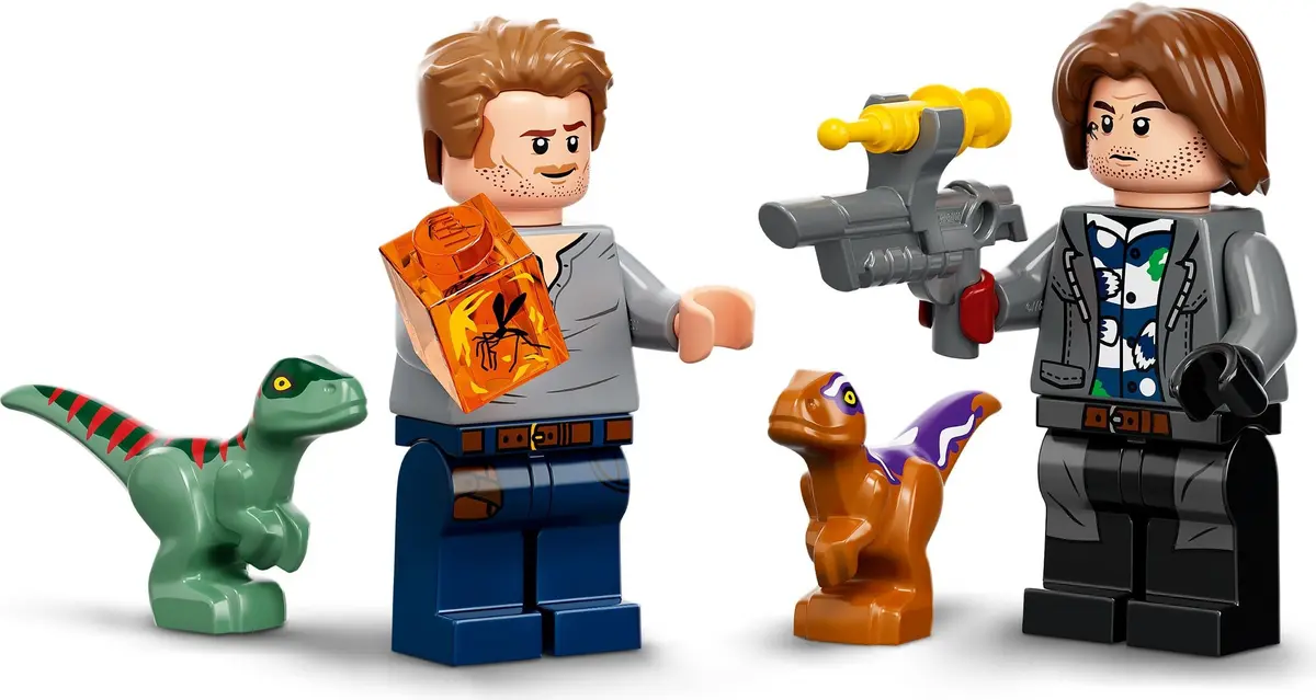LEGO Jurassic World 76945 Atrociraptor Dinosaur: Bike Chase set, image 5