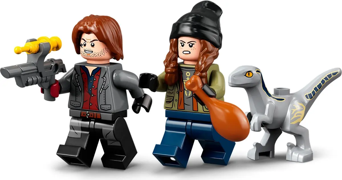 LEGO Jurassic World 76946 Blue & Beta Velociraptor Capture set, image 4