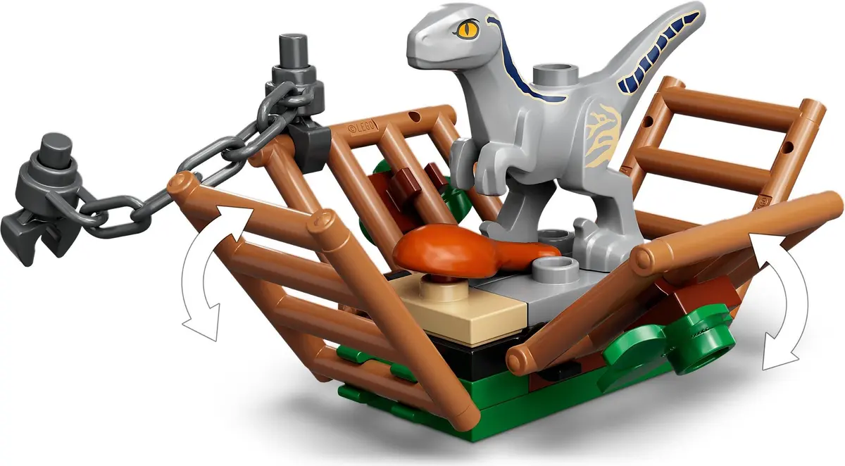 LEGO Jurassic World 76946 Blue & Beta Velociraptor Capture set, image 7