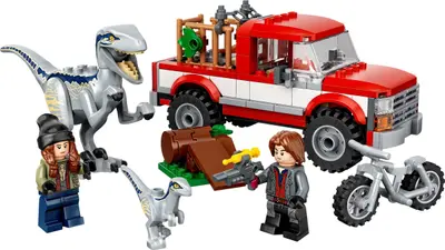 LEGO Jurassic World 76946 Blue & Beta Velociraptor Capture set