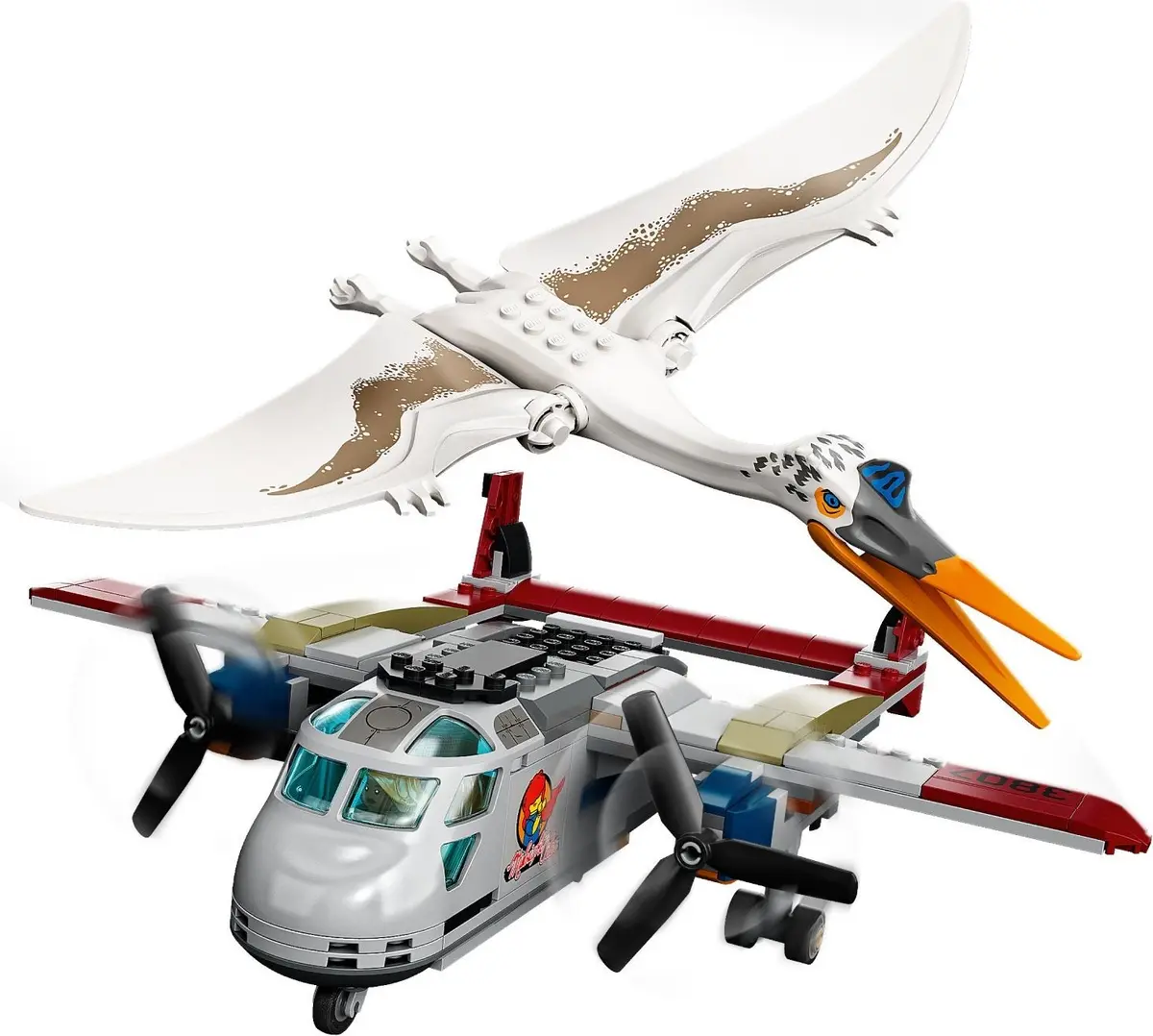 LEGO Jurassic World 76947 Quetzalcoatlus Plane Ambush set, image 7