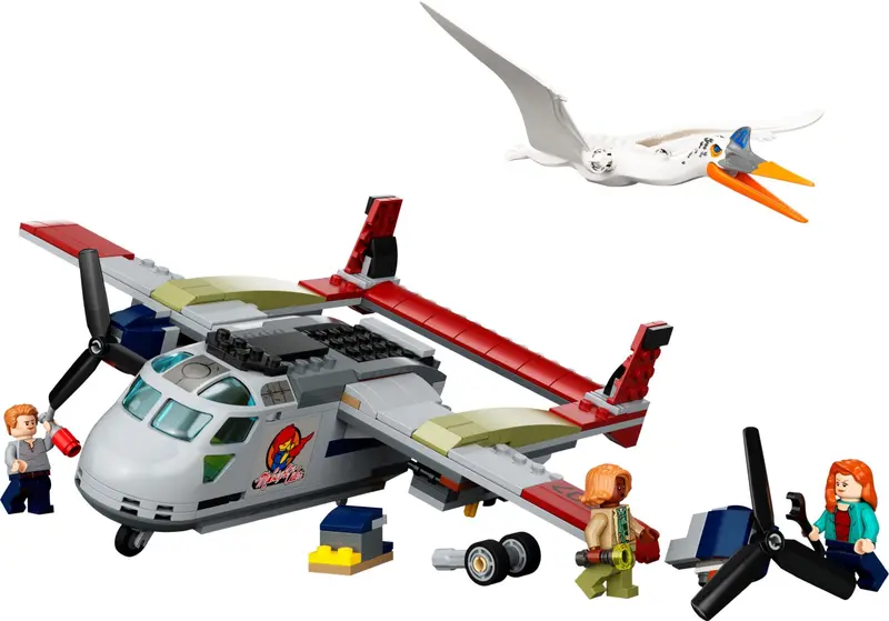 LEGO Jurassic World 76947 Quetzalcoatlus Plane Ambush set