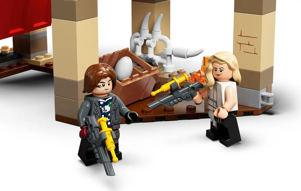 LEGO Jurassic World 76948 T. rex & Atrociraptor Dinosaur Breakout set, image 4