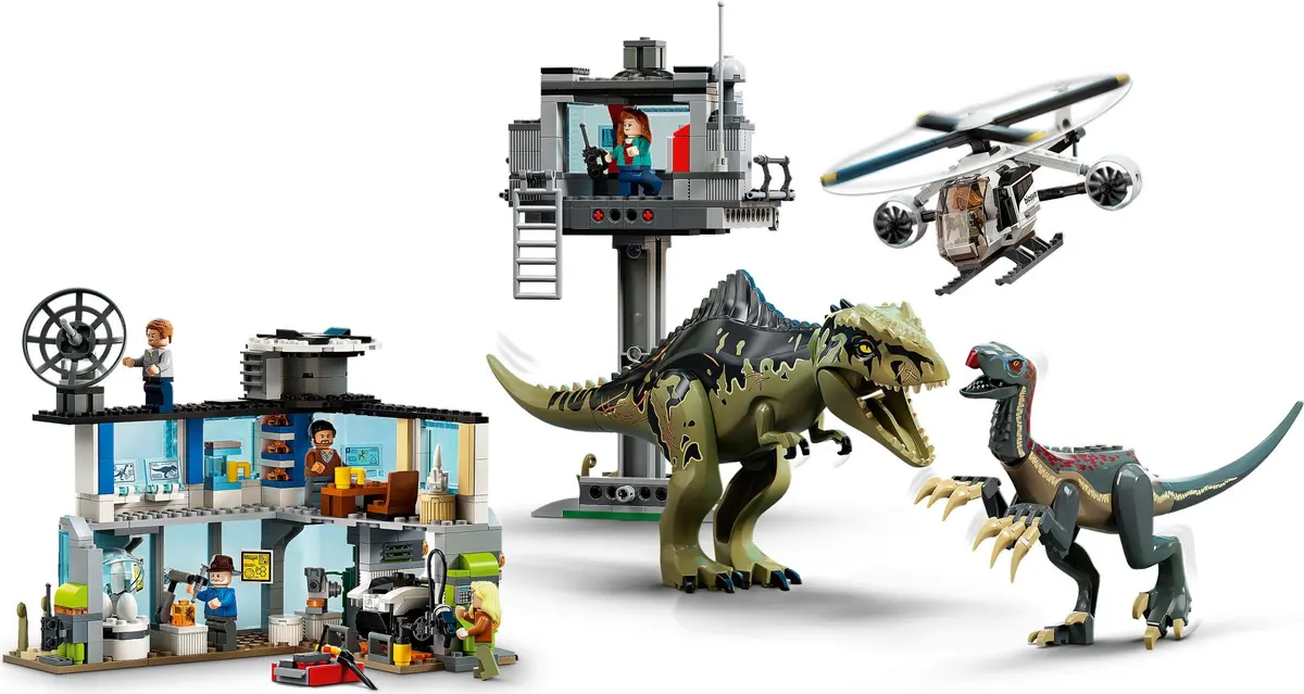 LEGO Jurassic World 76949 Giganotosaurus & Therizinosaurus Attack set, image 12