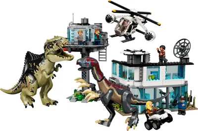 LEGO Jurassic World 76949 Giganotosaurus & Therizinosaurus Attack set