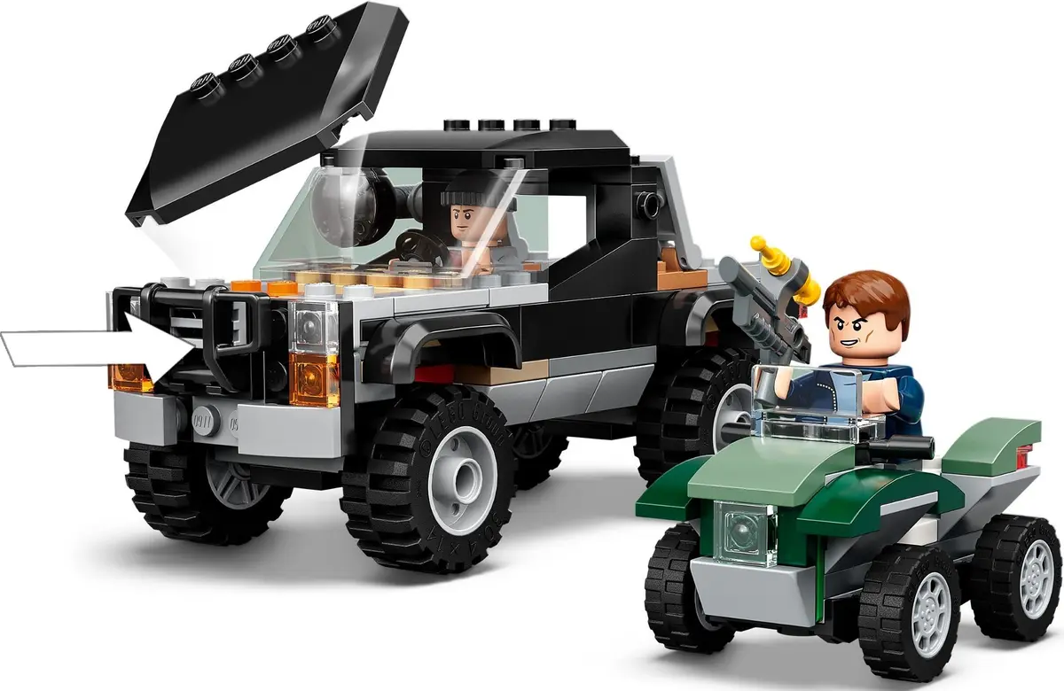LEGO Jurassic World 76950 Triceratops Pickup Truck Ambush set, image 6