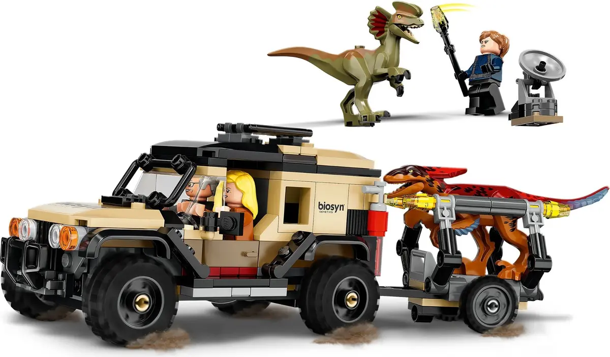 LEGO Jurassic World 76951 Pyroraptor & Dilophosaurus Transport set, image 3