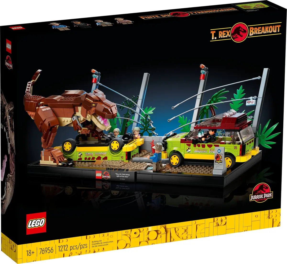 LEGO Jurassic World 76956 T. rex Breakout set, image 2