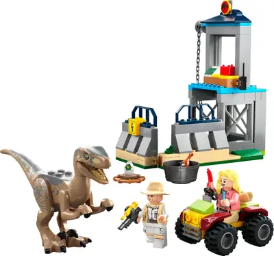 LEGO Jurassic World 76957 Velociraptor Escape set