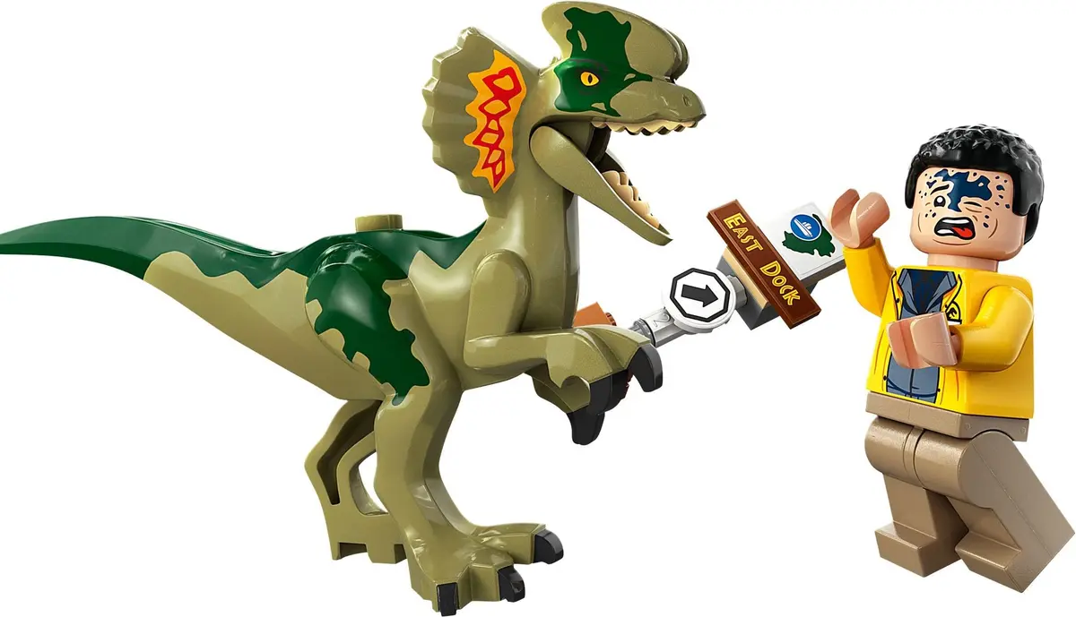 LEGO Jurassic World 76958 Dilophosaurus Ambush set, image 5