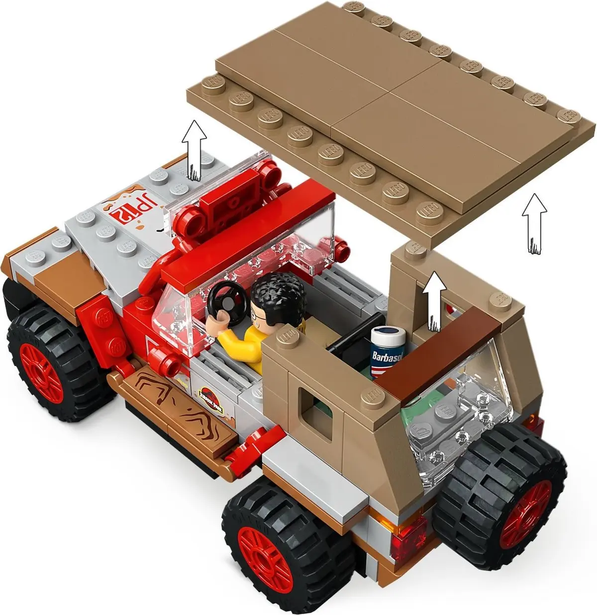 LEGO Jurassic World 76958 Dilophosaurus Ambush set, image 4