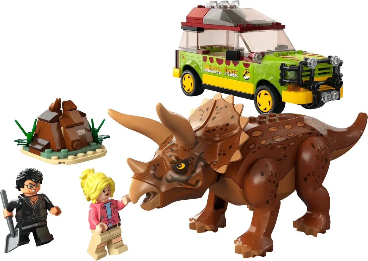 LEGO Jurassic World 76959 Triceratops Research set