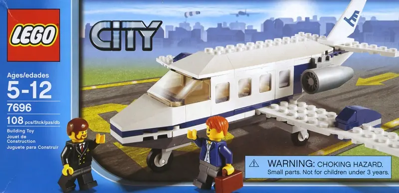 LEGO City 7696 Commuter Jet set
