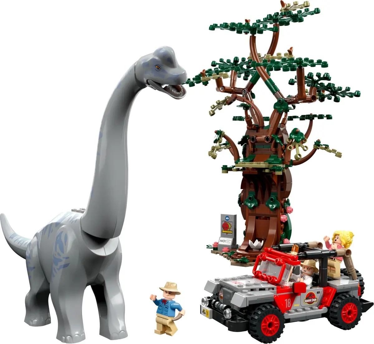 LEGO Jurassic World 76960 Brachiosaurus Discovery set