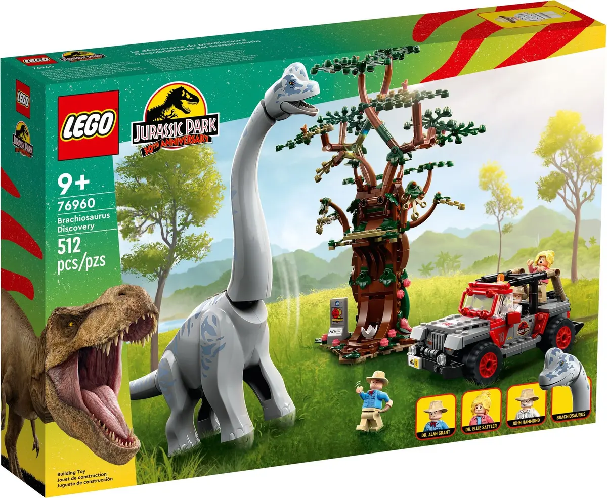 LEGO Jurassic World 76960 Brachiosaurus Discovery set, image 2