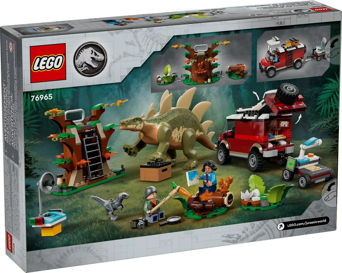 LEGO Jurassic World 76965 Dinosaur Missions: Stegosaurus Discovery set, image 6